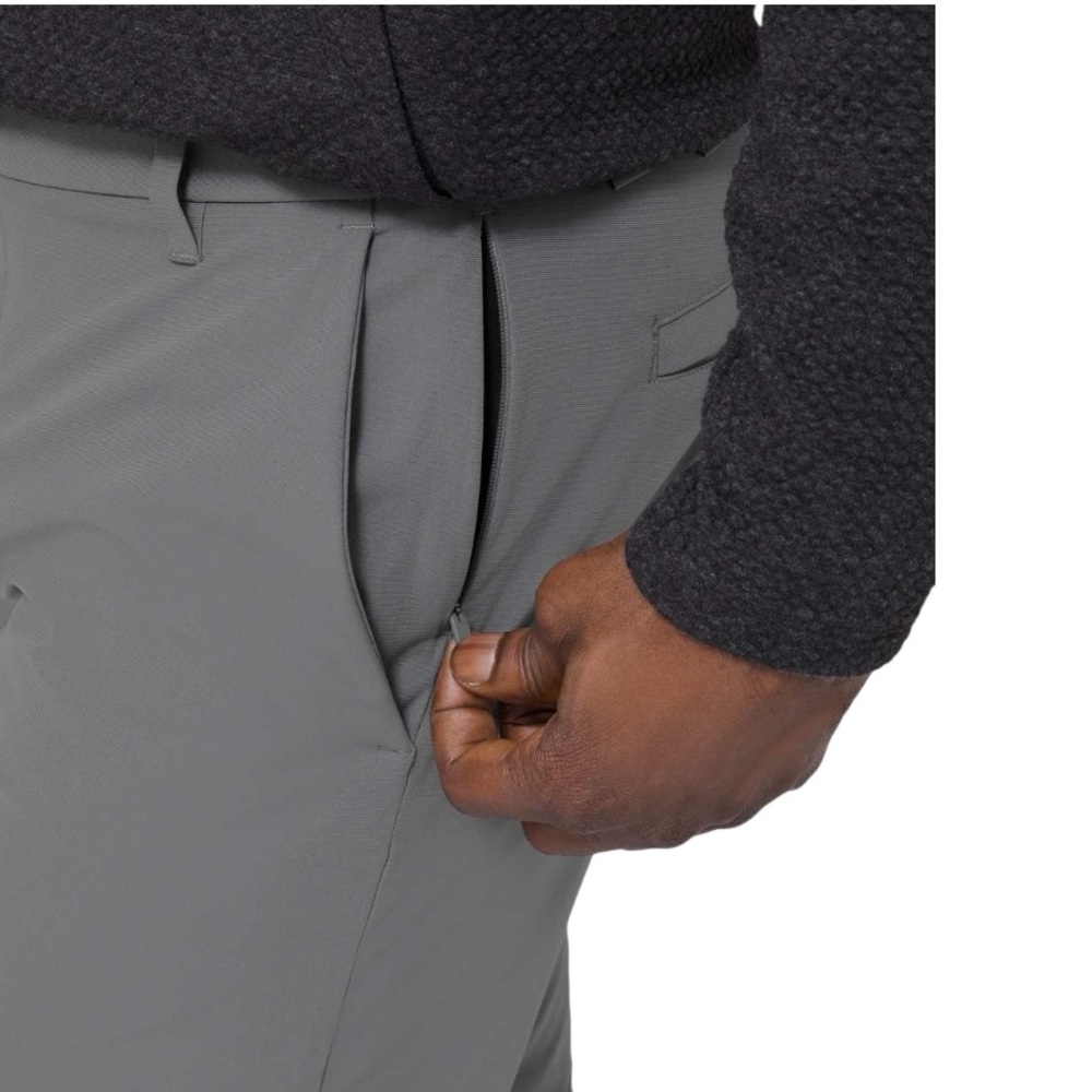 Lululemon Men’s Commission Pants Classic Grey 34 - Picture 2 of 12